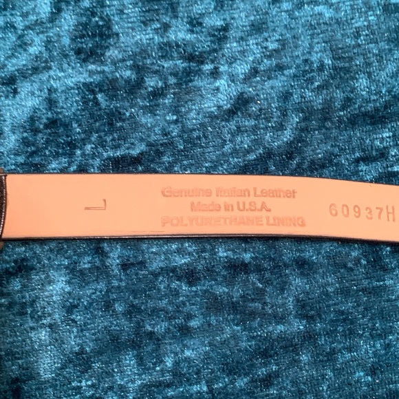 St. John black skinny leather belt main image 4